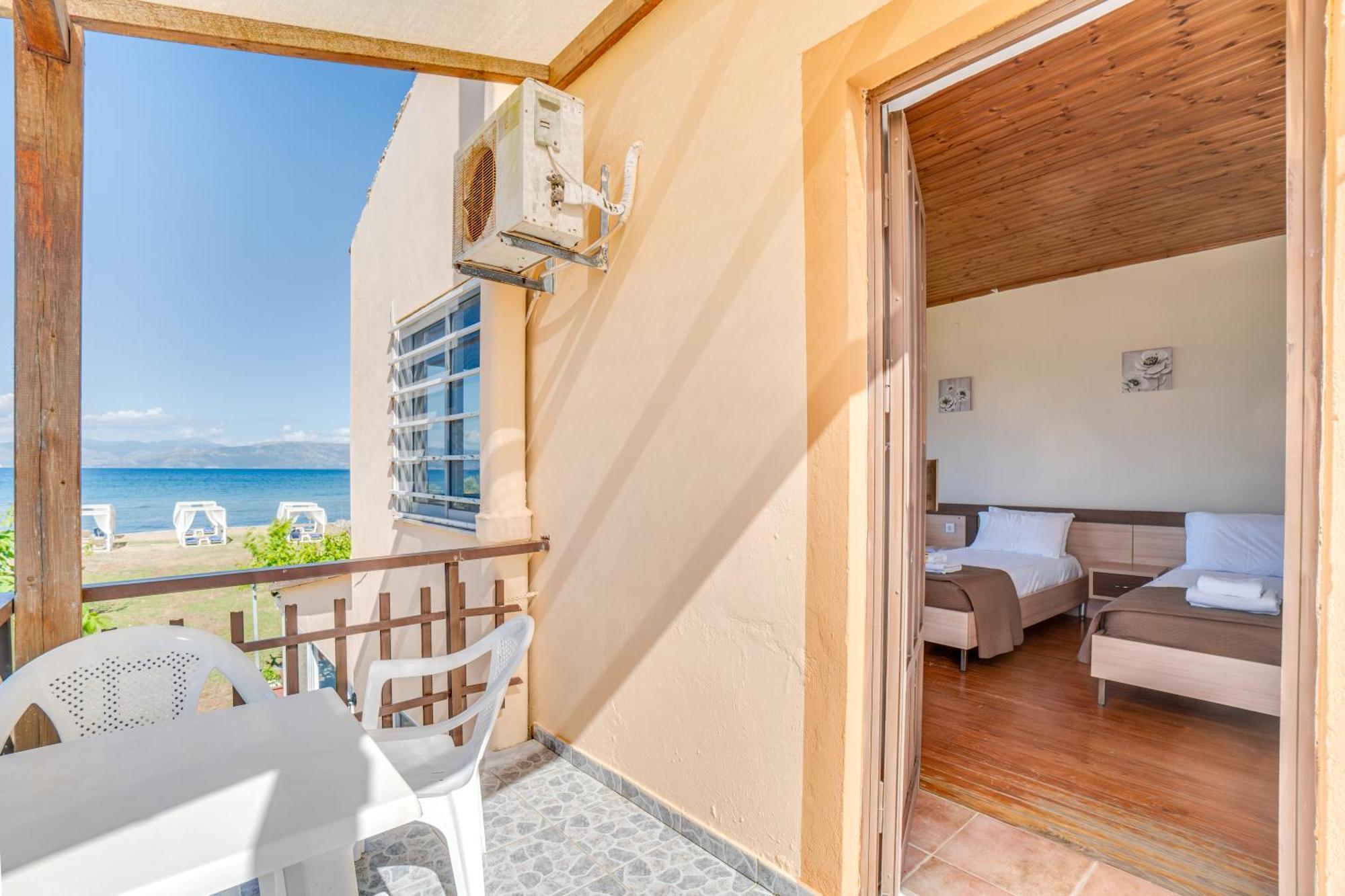 Sandy Beach Houses - Sea View Kávos Exteriér fotografie