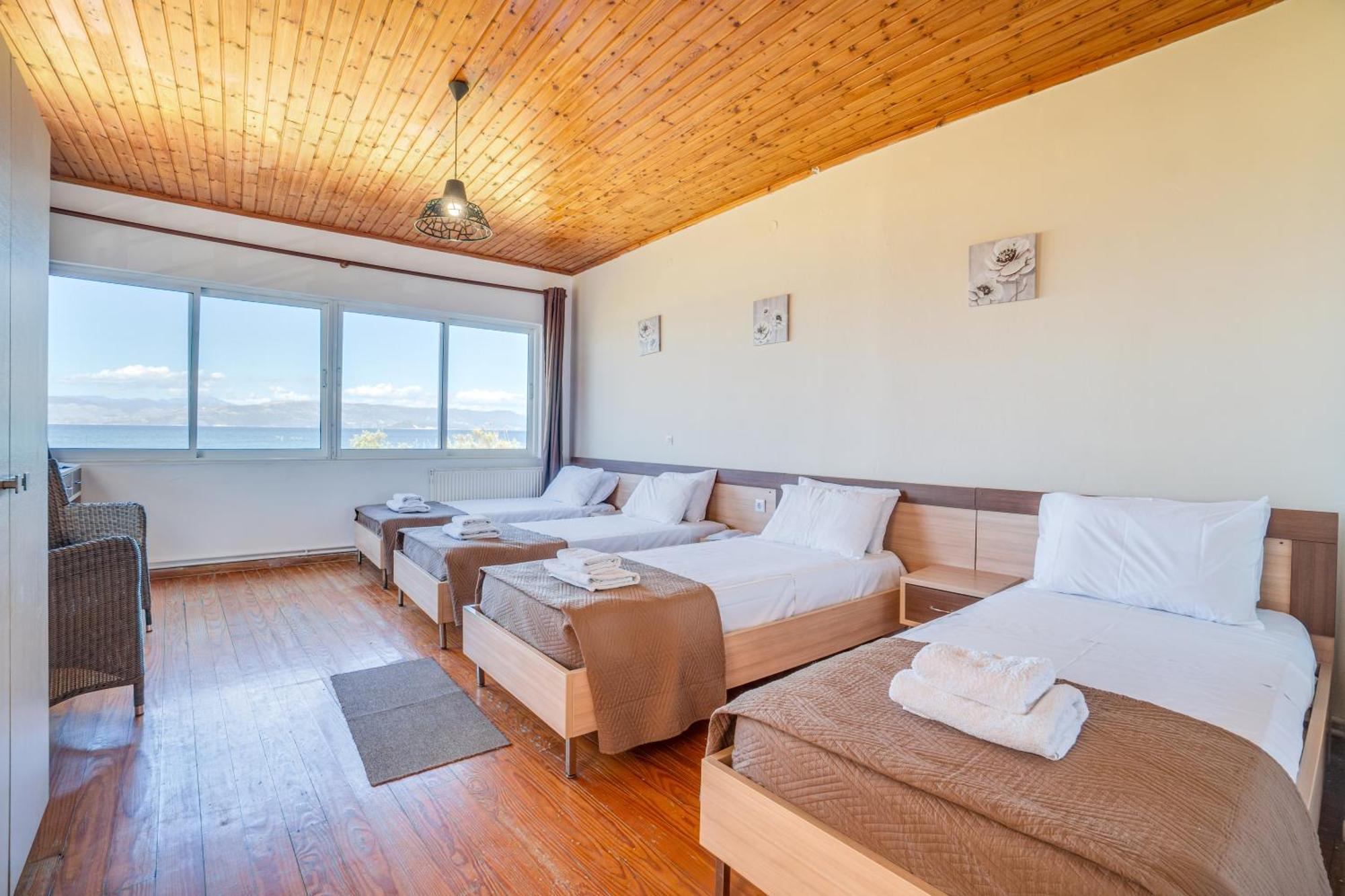 Sandy Beach Houses - Sea View Kávos Pokoj fotografie