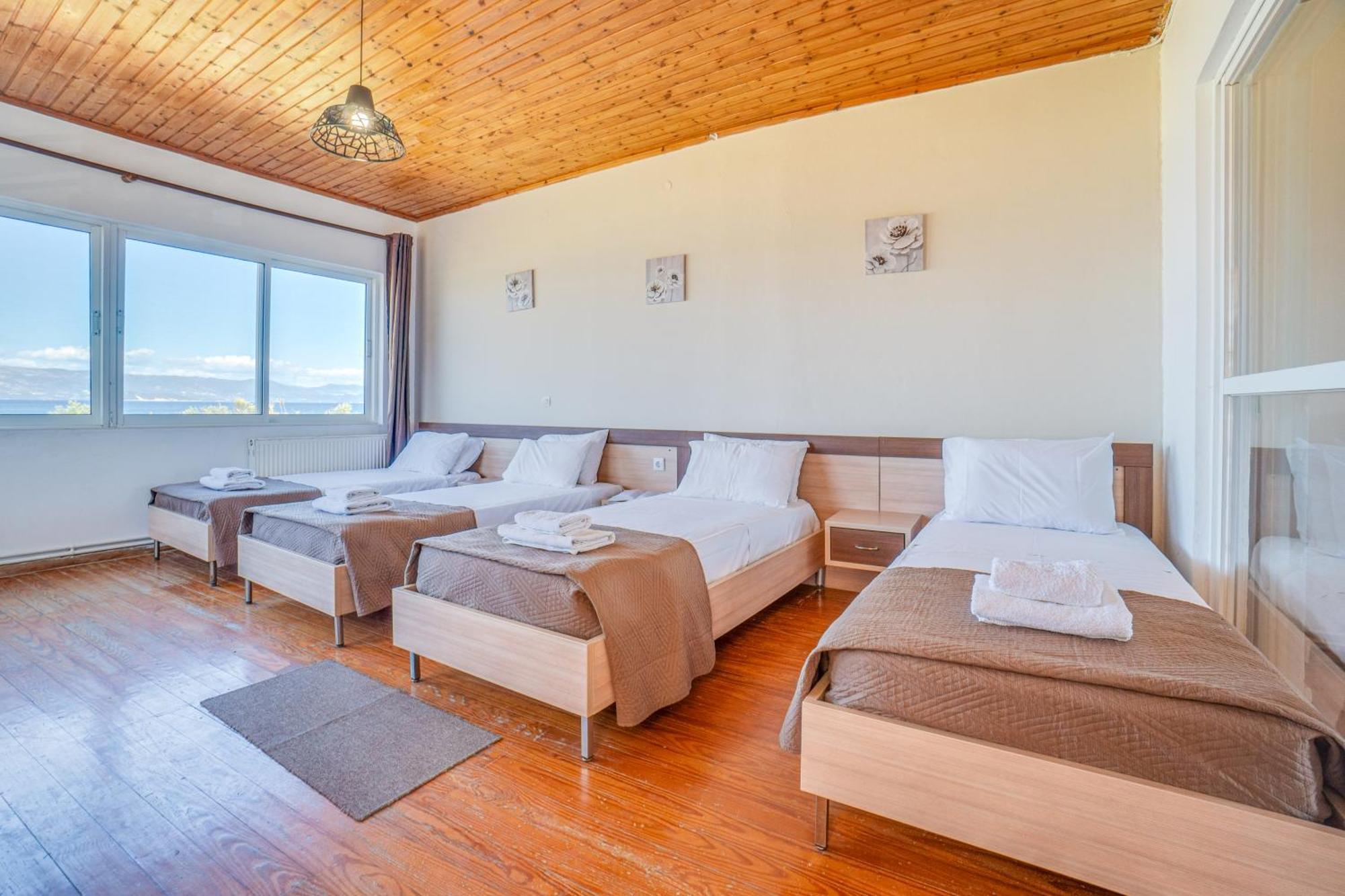 Sandy Beach Houses - Sea View Kávos Pokoj fotografie
